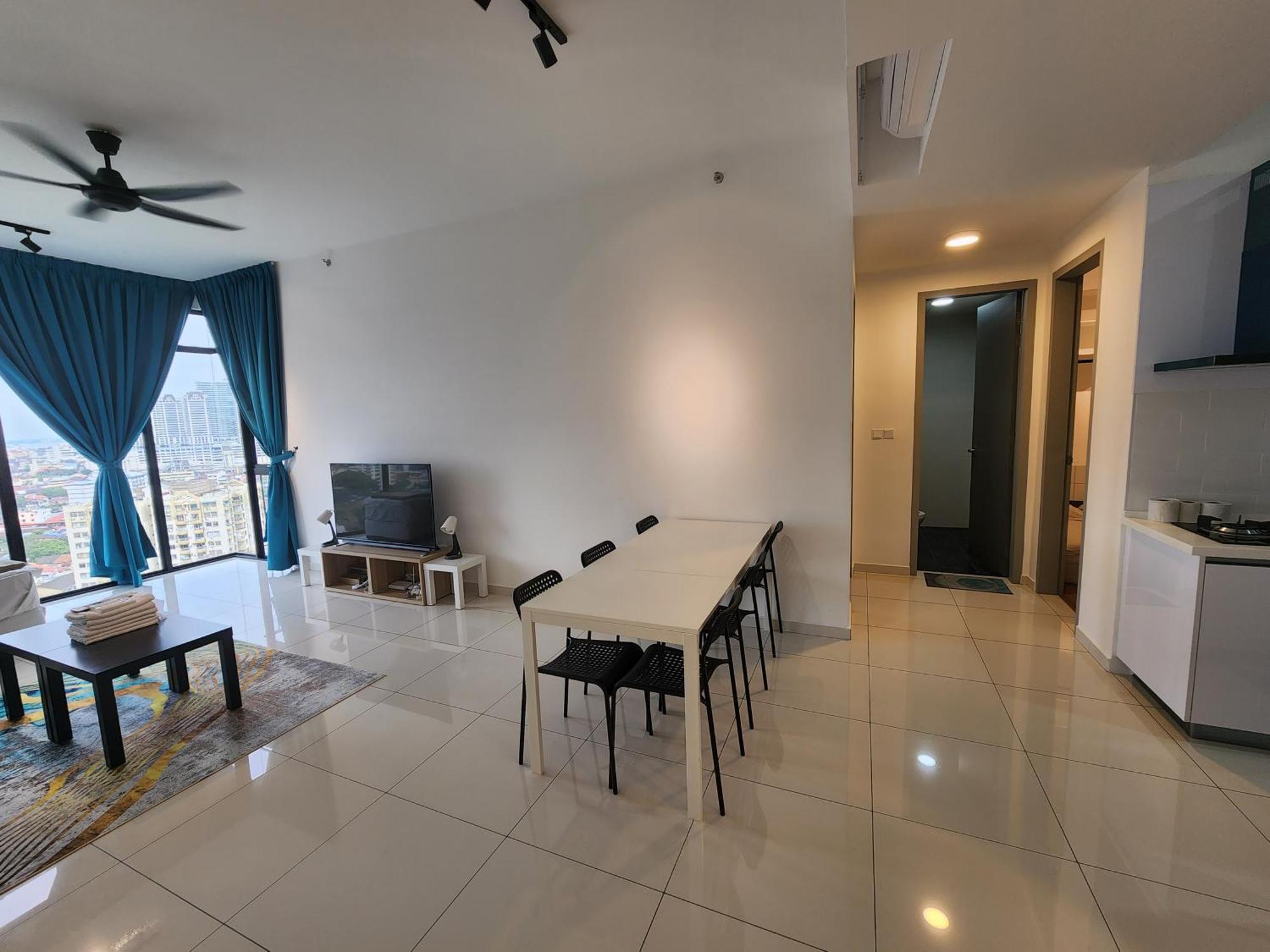 Beacon Executive Suite - Skypool Penang View Джорджтаун Экстерьер фото